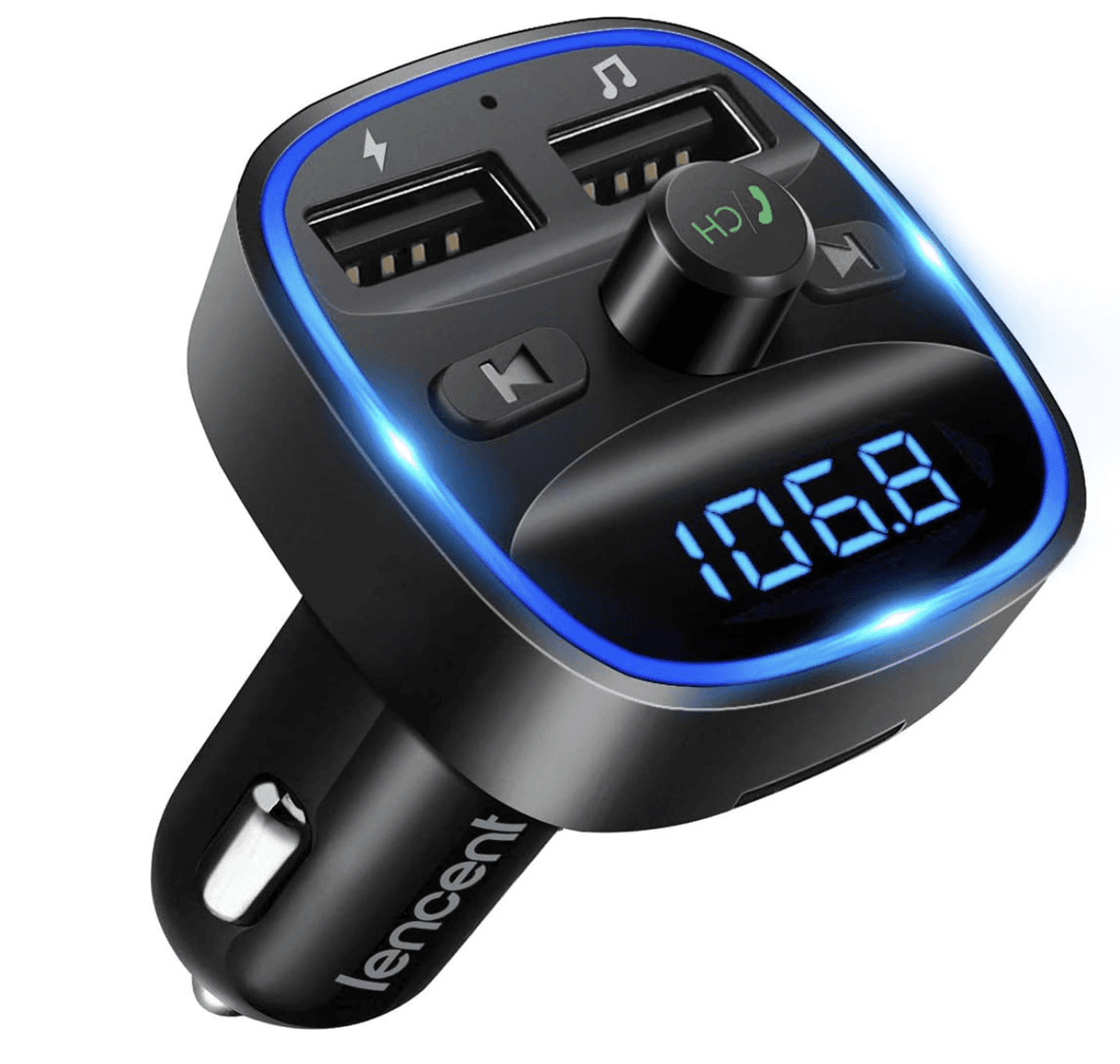 Bluetooth FM Transmitter Wireless Radio Adapter Car Kit