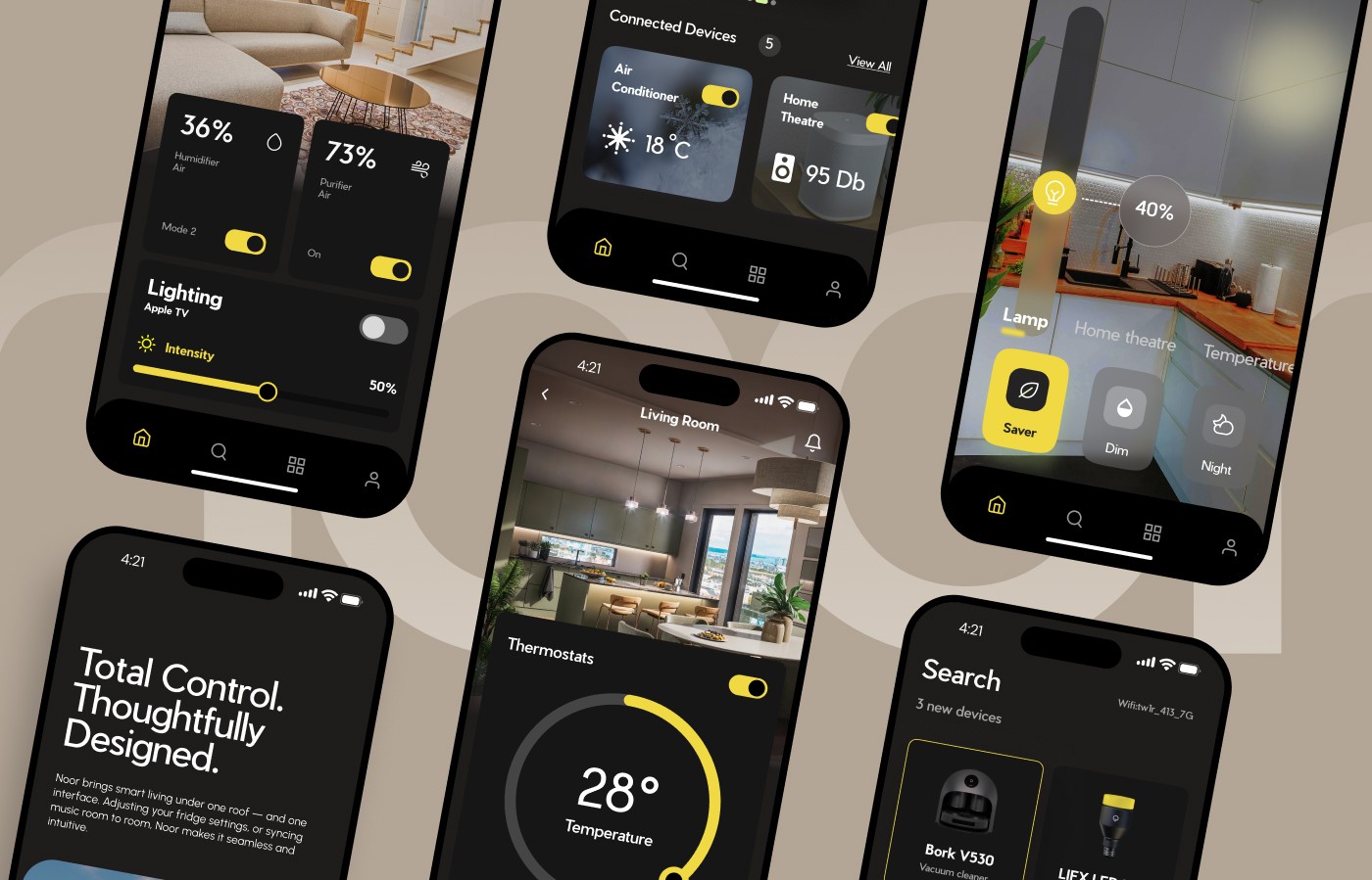 Noor Device UI