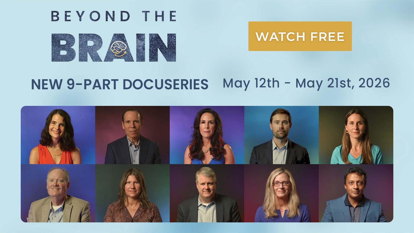 Free Premier of New Docuseries on Brain Health, Healing, and Resilience