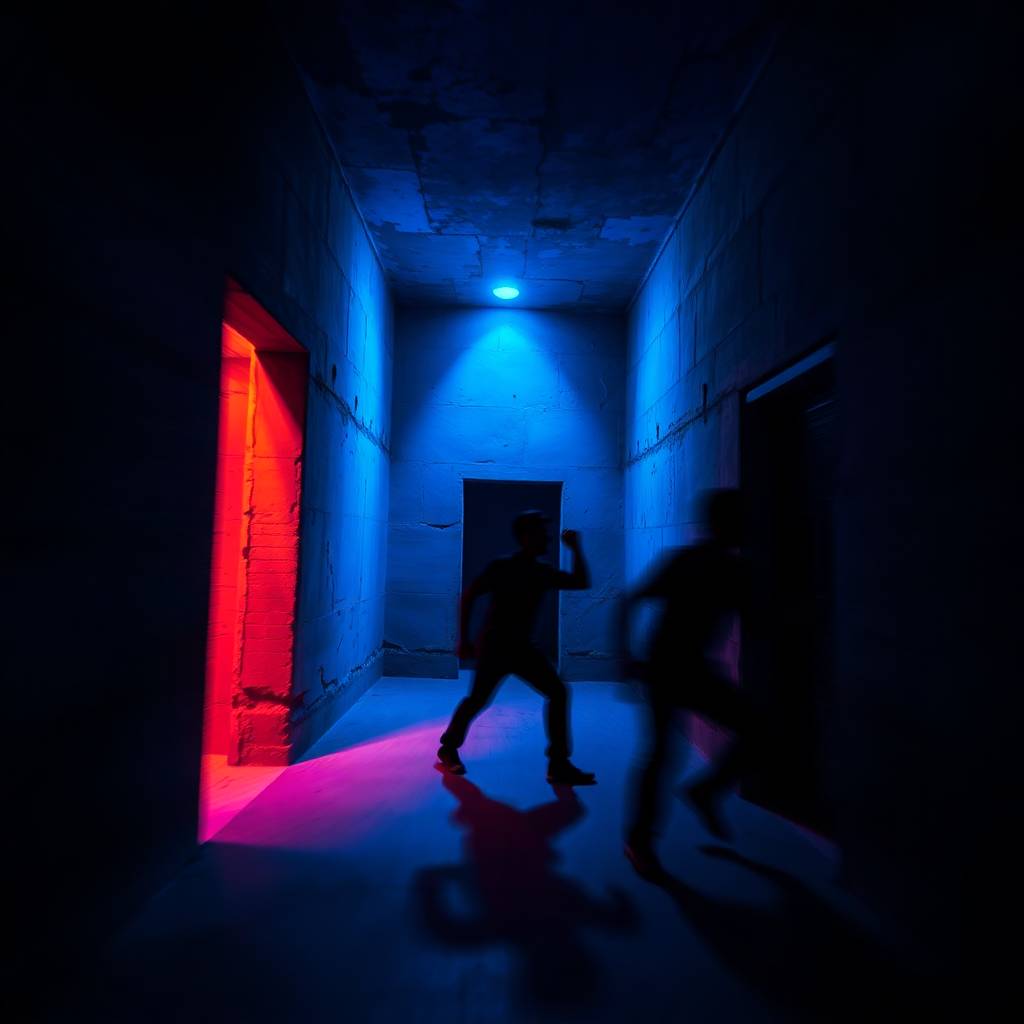 People trying to find clues and solve mysteries in an Indian escape room.