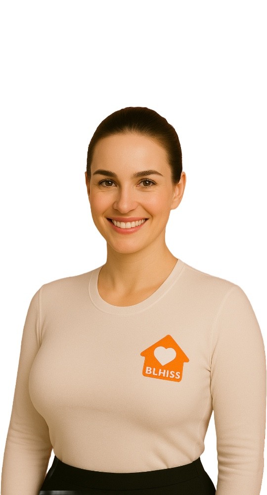 BLHISS professional end of lease cleaner in uniform, ready for bond cleaning services