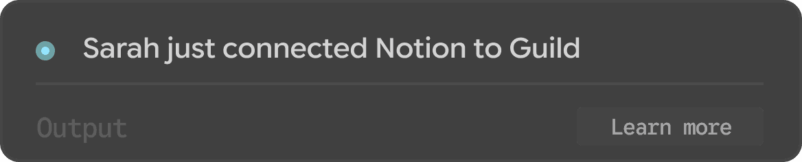 notification