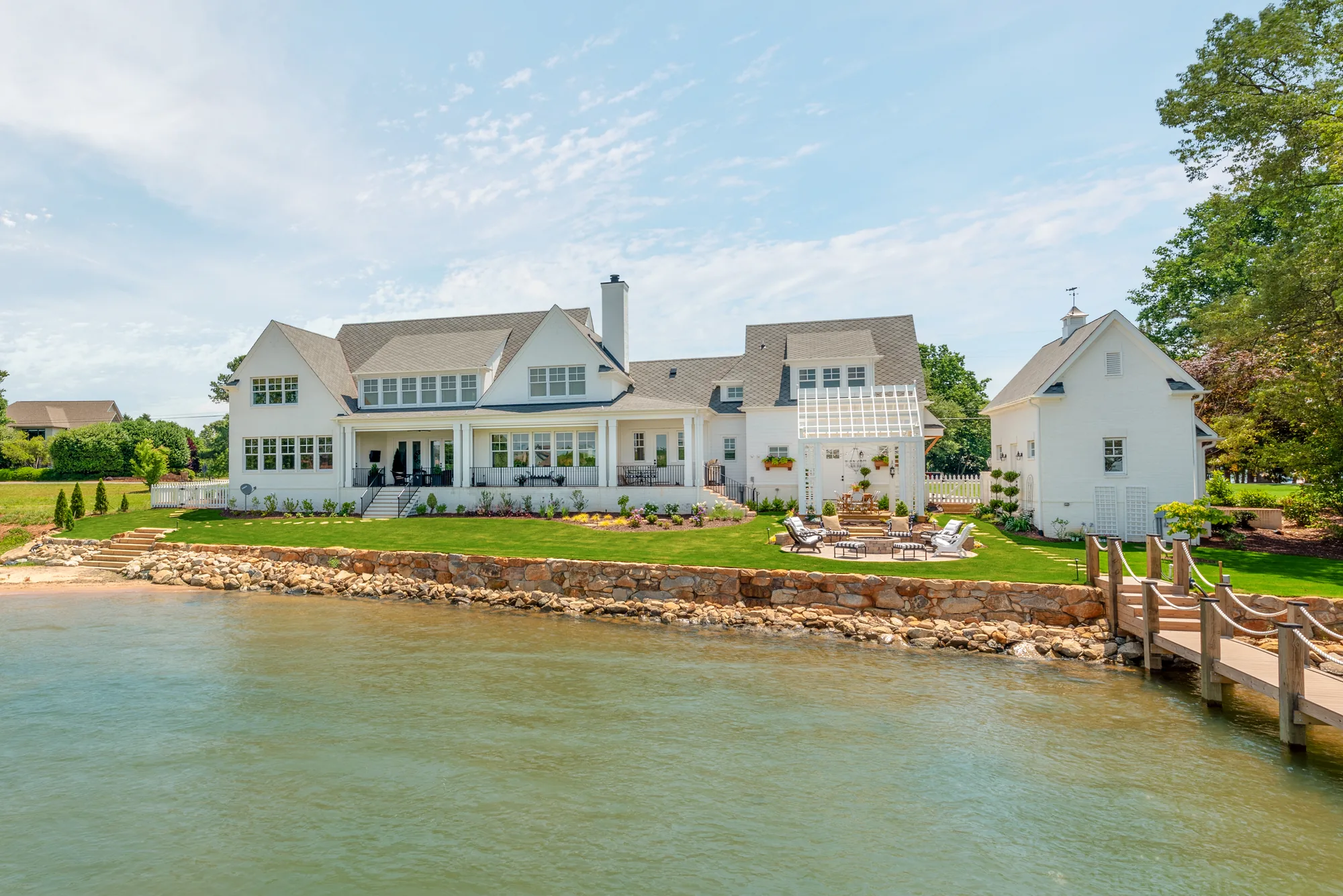 Waterfront home from Lake Norman