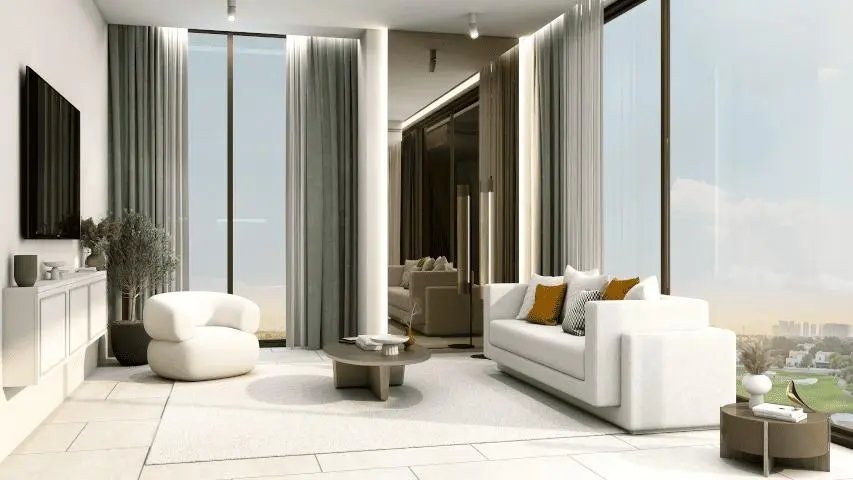 condor golf link 18 living room