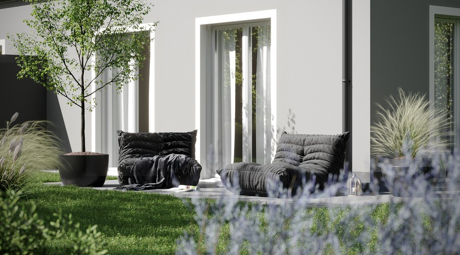 Außenansicht des Wohnhauses in der Eigerstraße 11, München