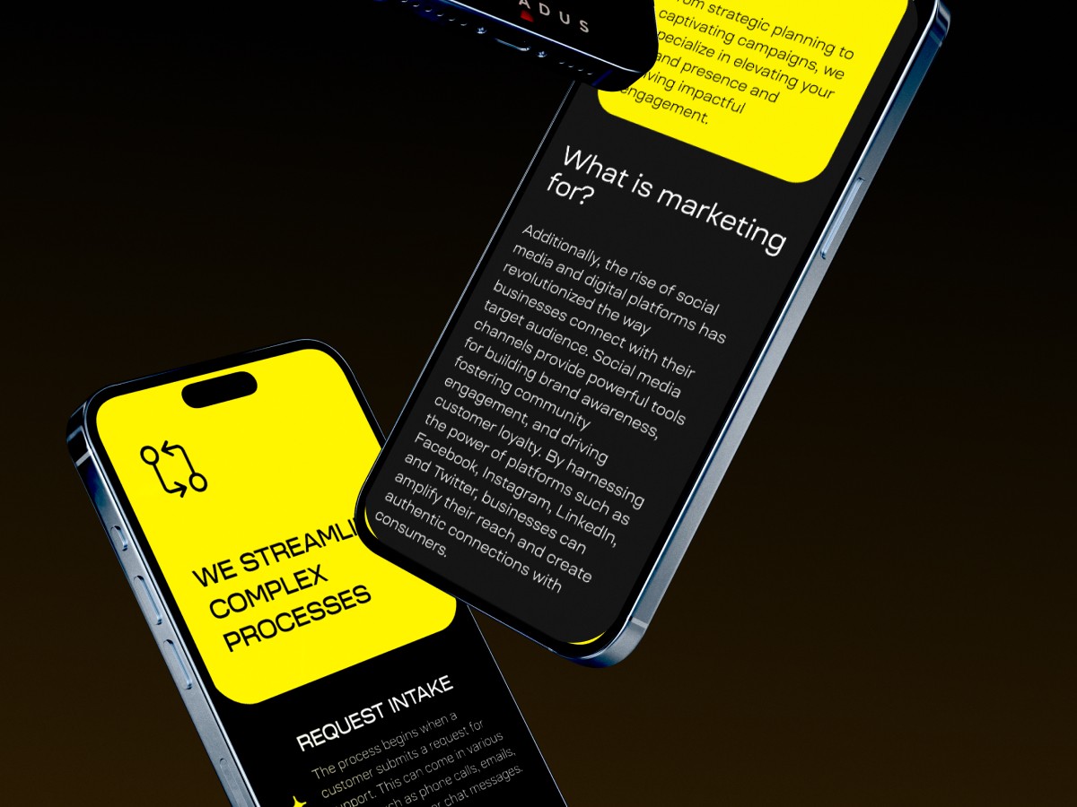 An example of the Work&Go website interface, developed by Codeska