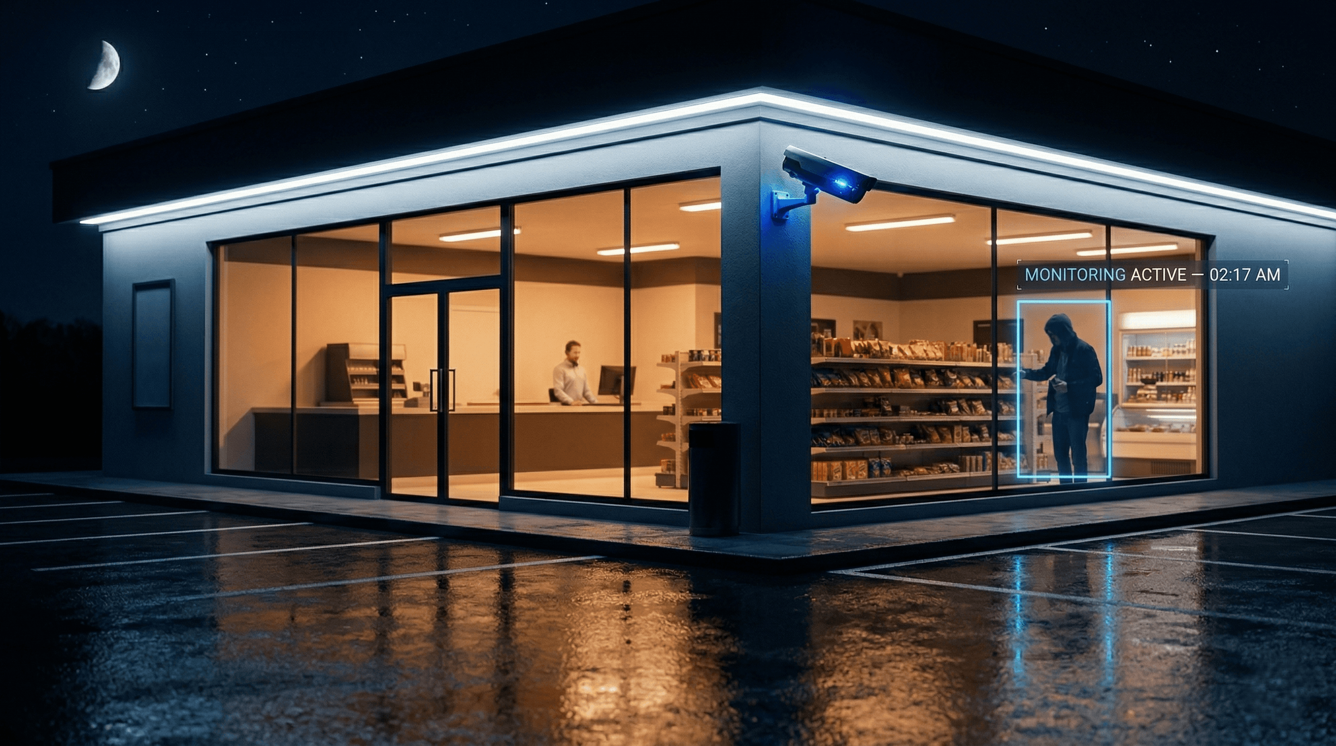 night shift security for small business