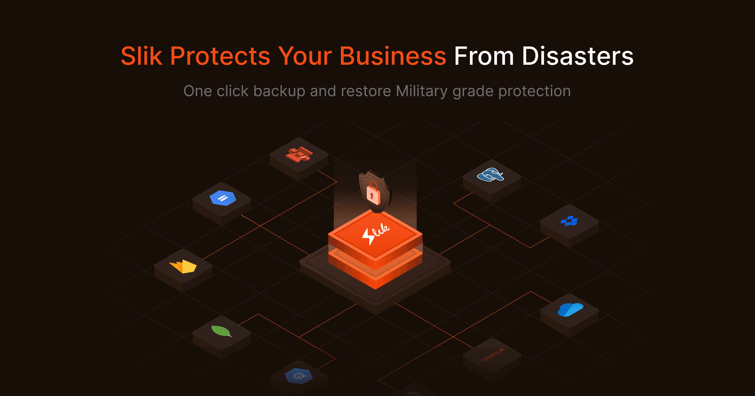 Slik Protect - 360 Degree Data Protection. Setup in Seconds.