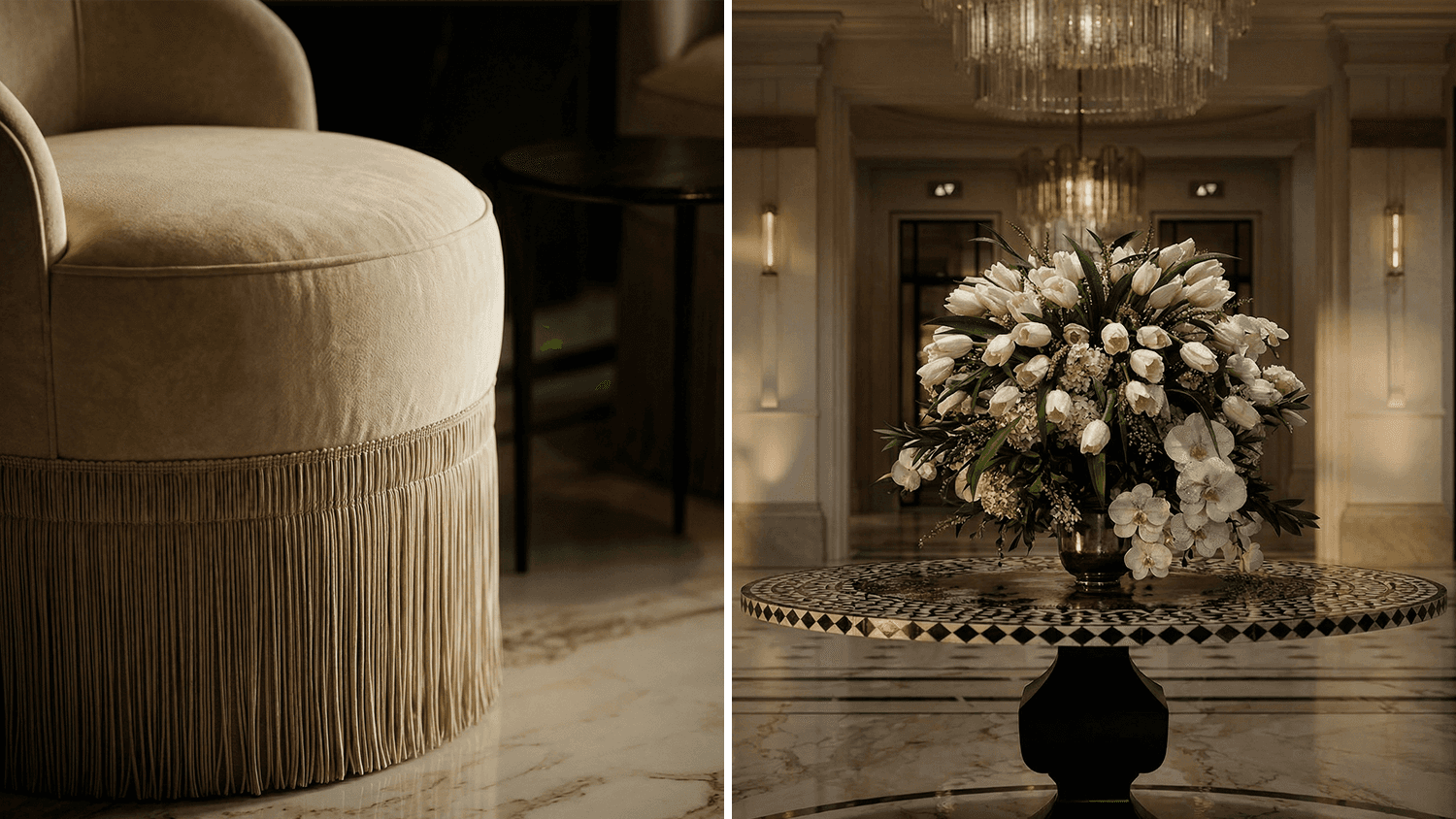 Internal render, dinning area