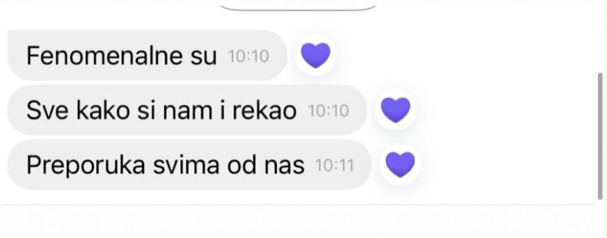 Utisak klijenta 15