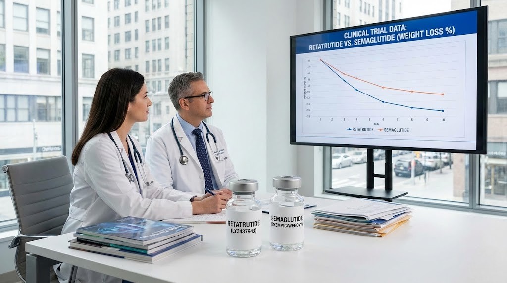 Retatrutide vs semaglutide