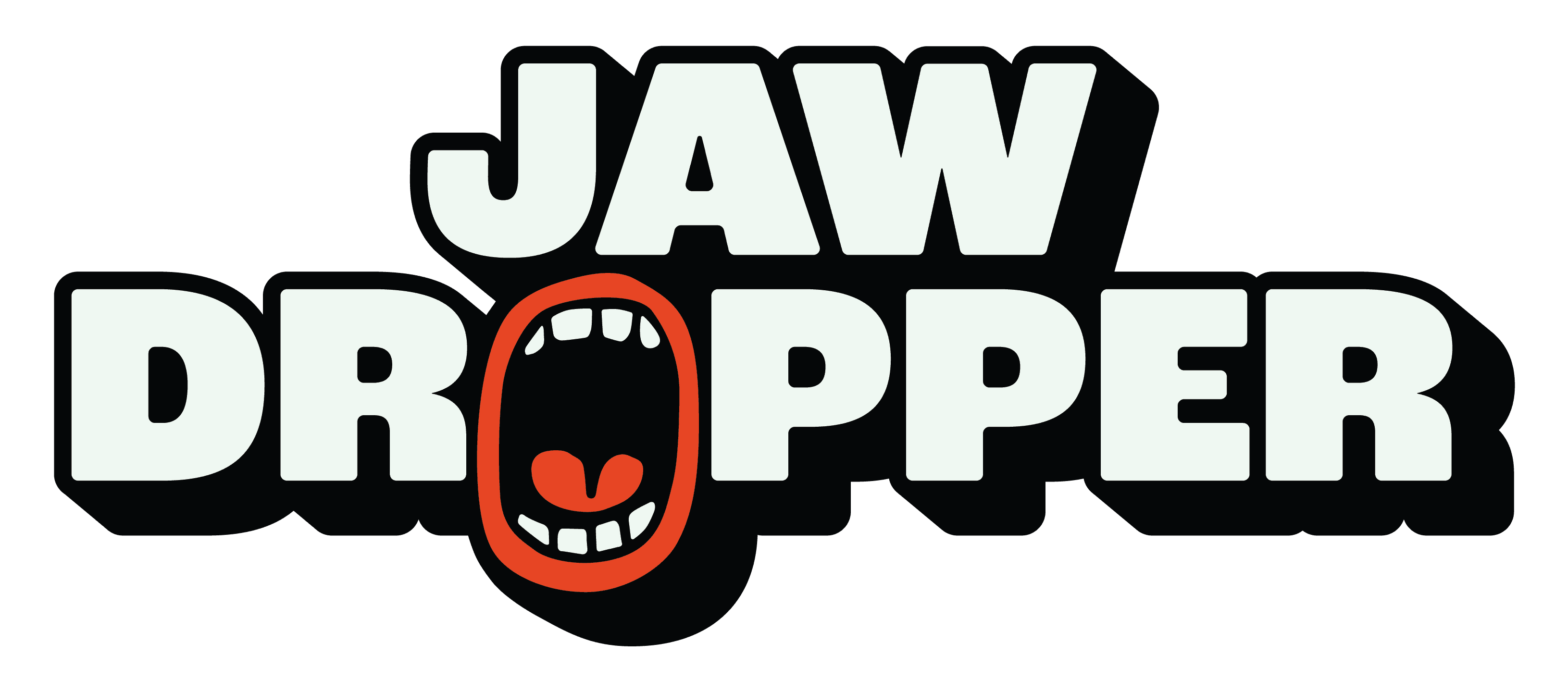 Jaw Dropper logo and contact graphic