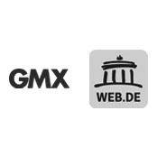 Logo von  GMX und WEB.DE
