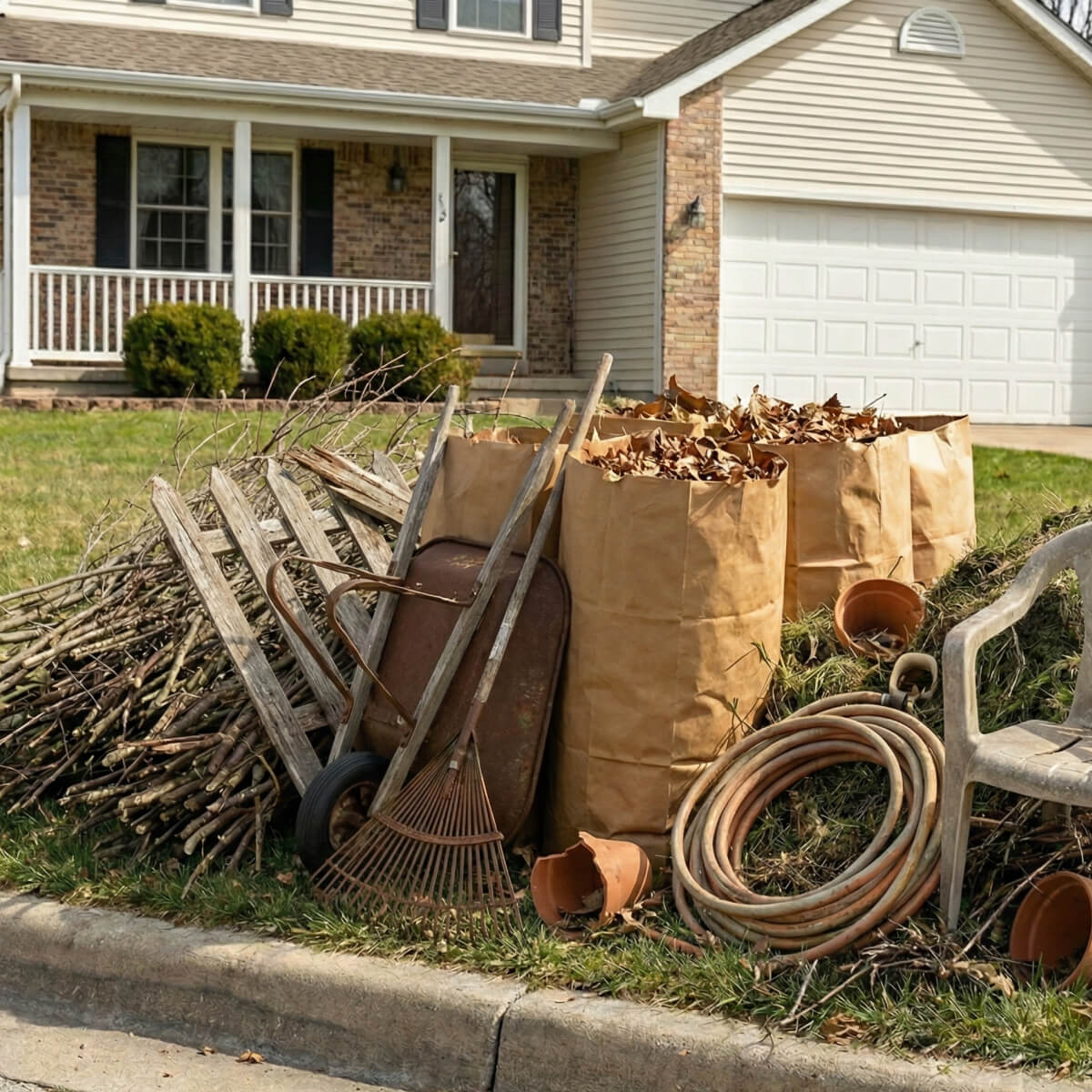 Lake City Junk Removal yard waste removal service