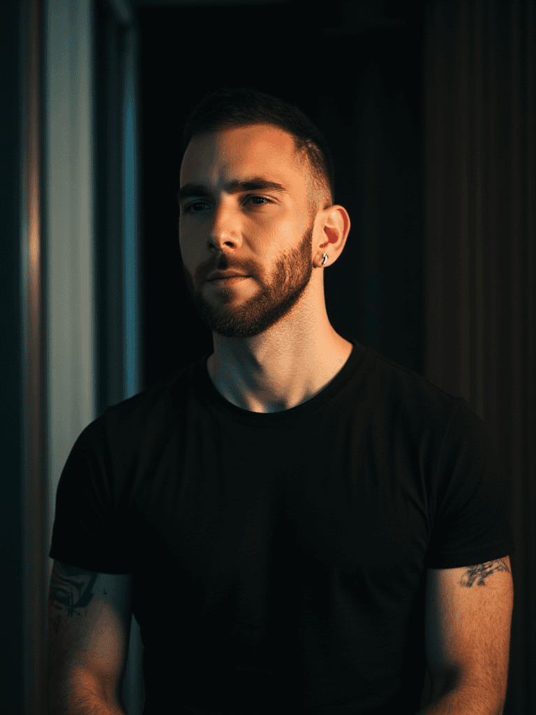 Portrait of portfolio creator