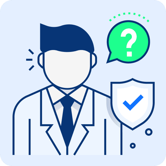 Insurance agent icon