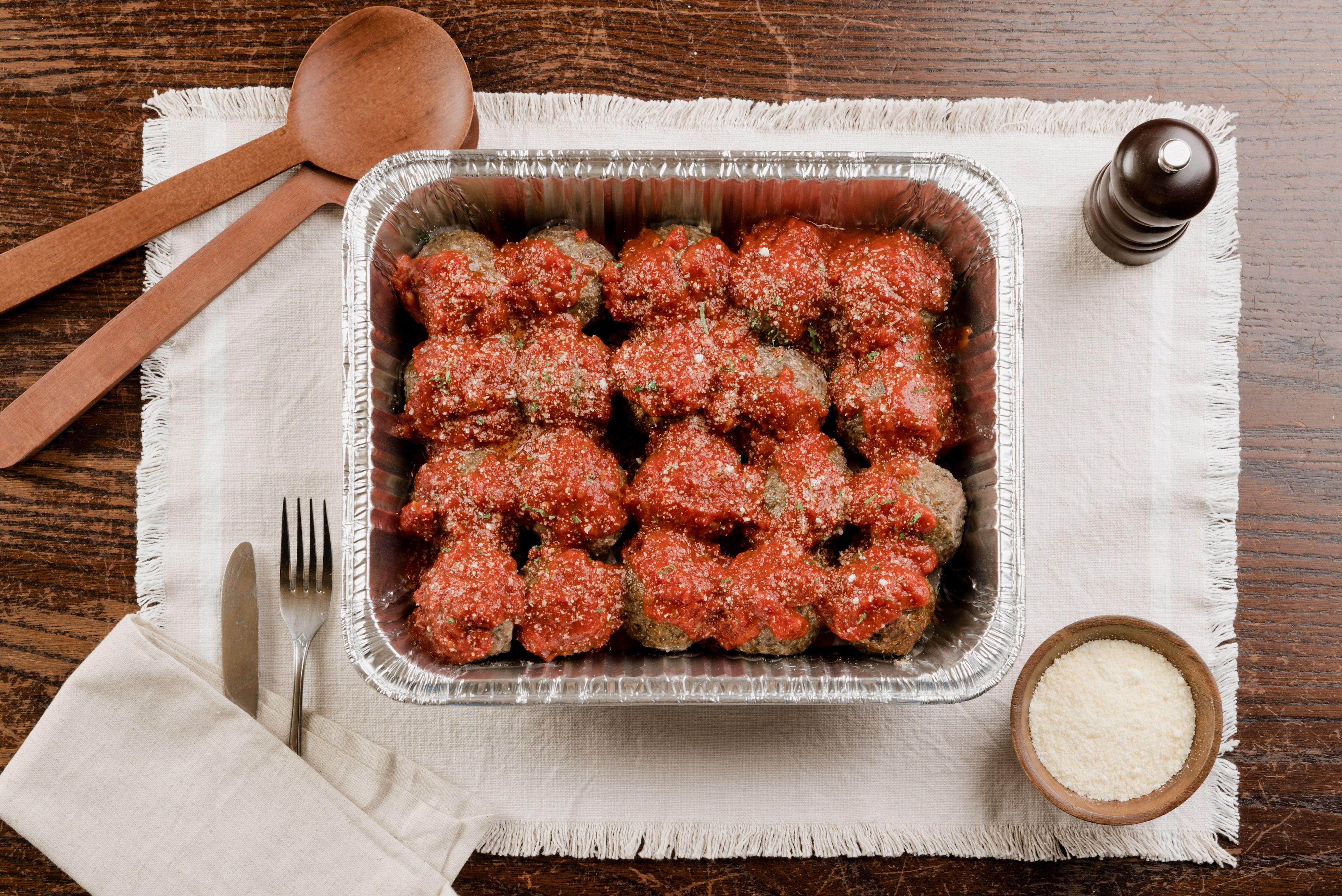 traditional italian meatballs at degidios