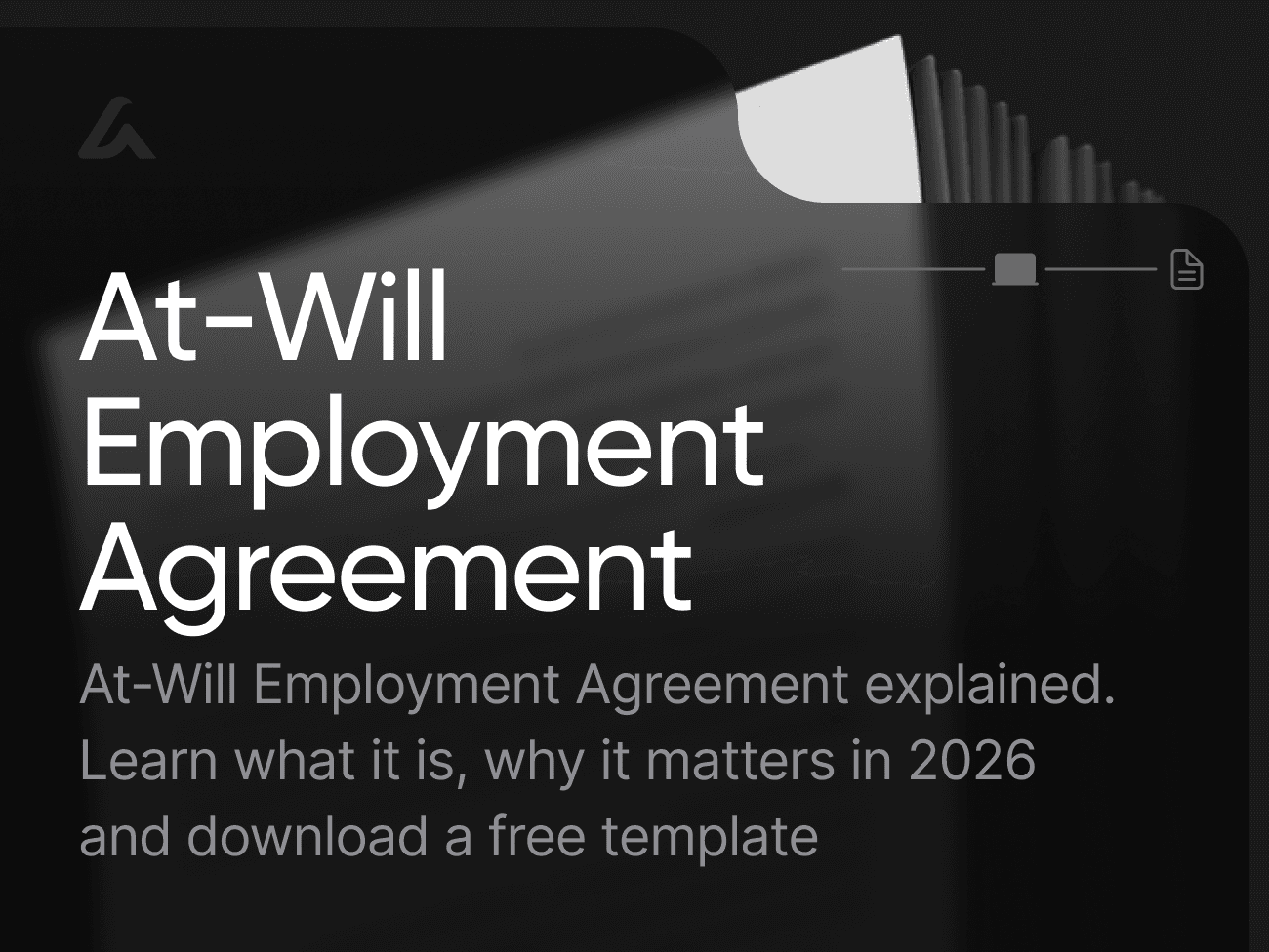 At-Will Employment Agreement