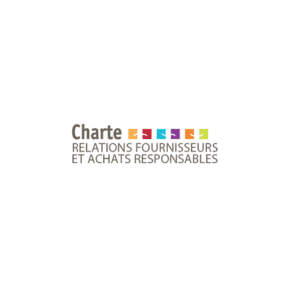 Logo de la Charte Relations Fournisseurs et Achats Responsables signée par Magnétis pour une économie plus juste et loyale.