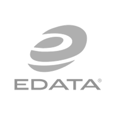 Logotipo da EDATA, cliente da Caprone no setor de tecnologia
