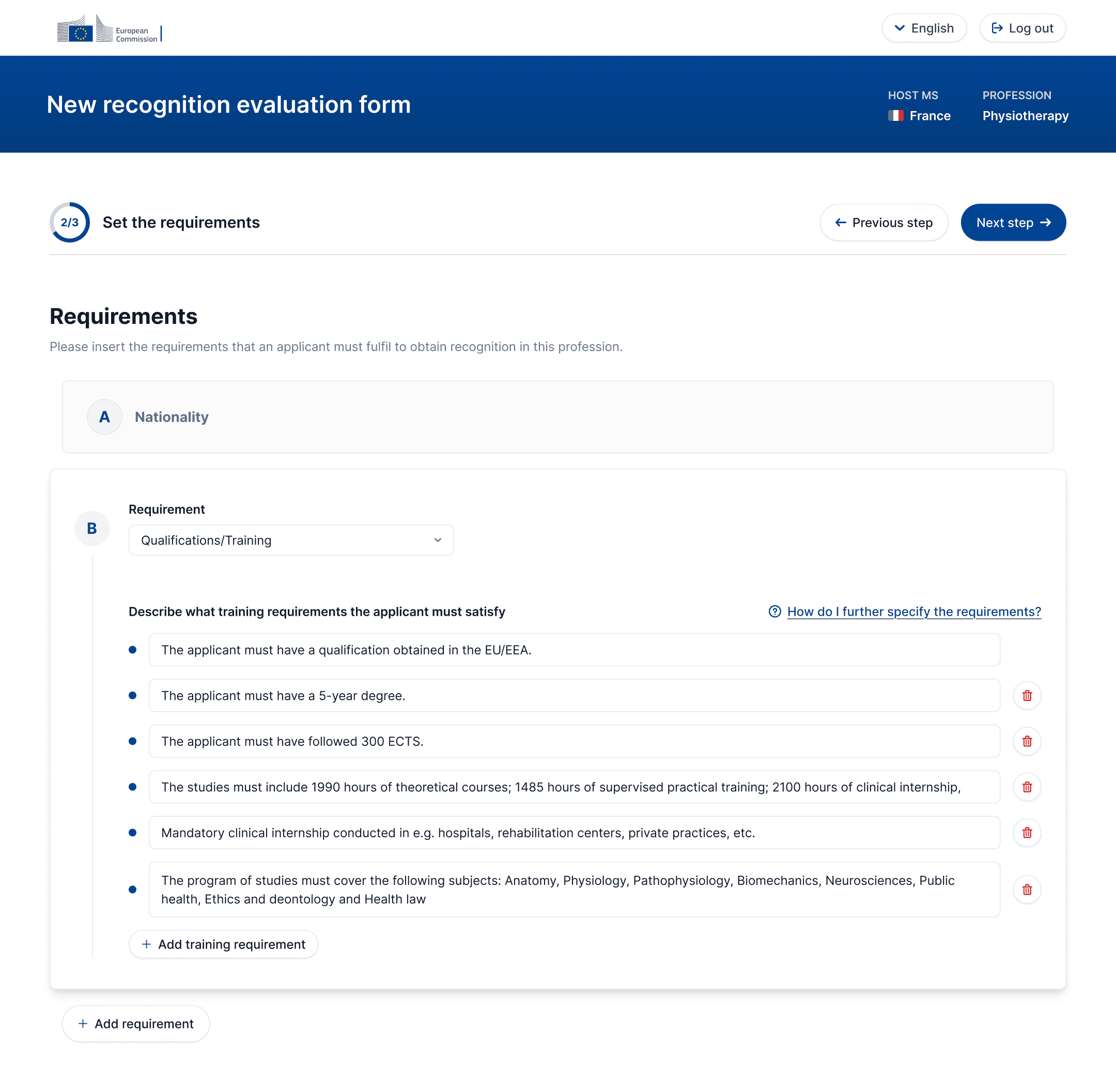 AI PoC Create requirements 2