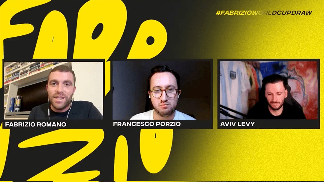 Livestream of Fabrizio Romano on X