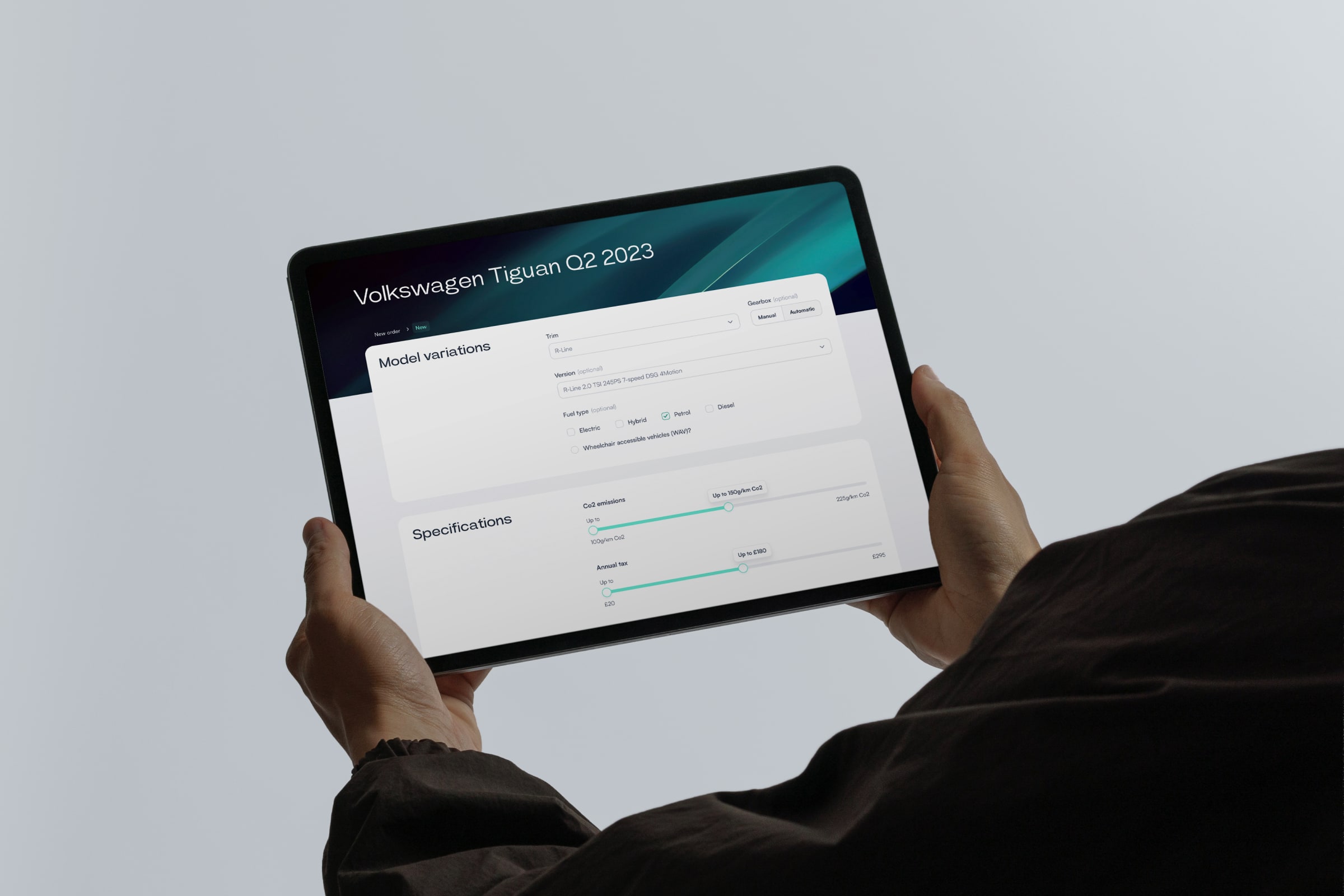 Mobile app sitemap showing Mercedes-Benz connected services user flows and screen architecture