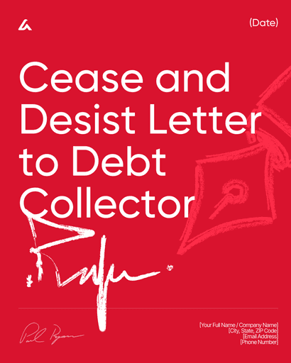 Cease and Desist Letter to Debt Collector