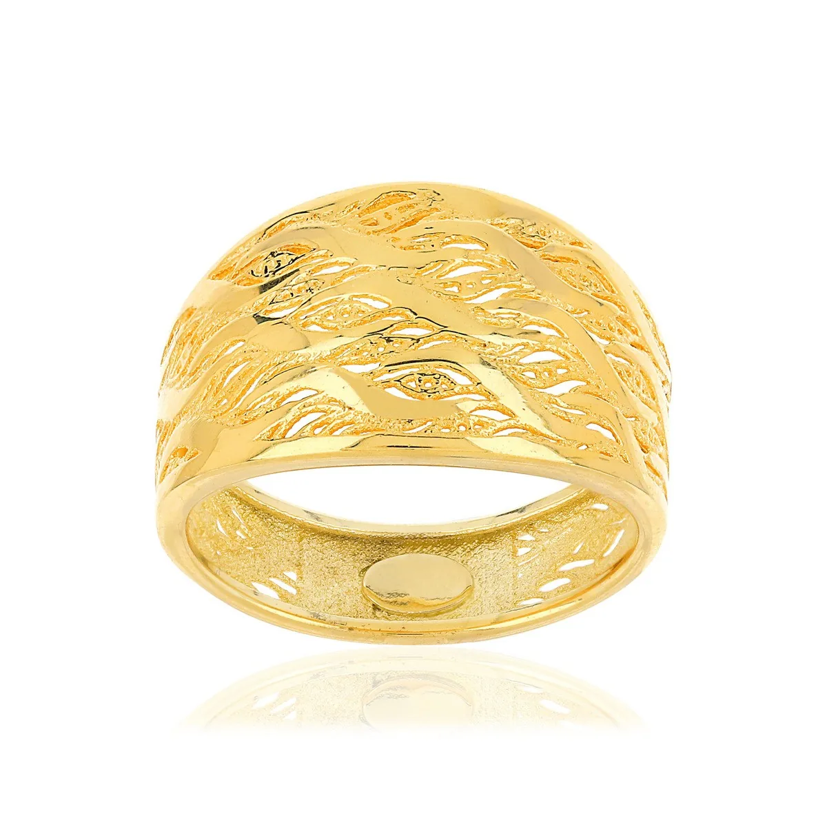 Bague en or jaune 375