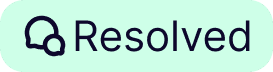 Case resolved badge