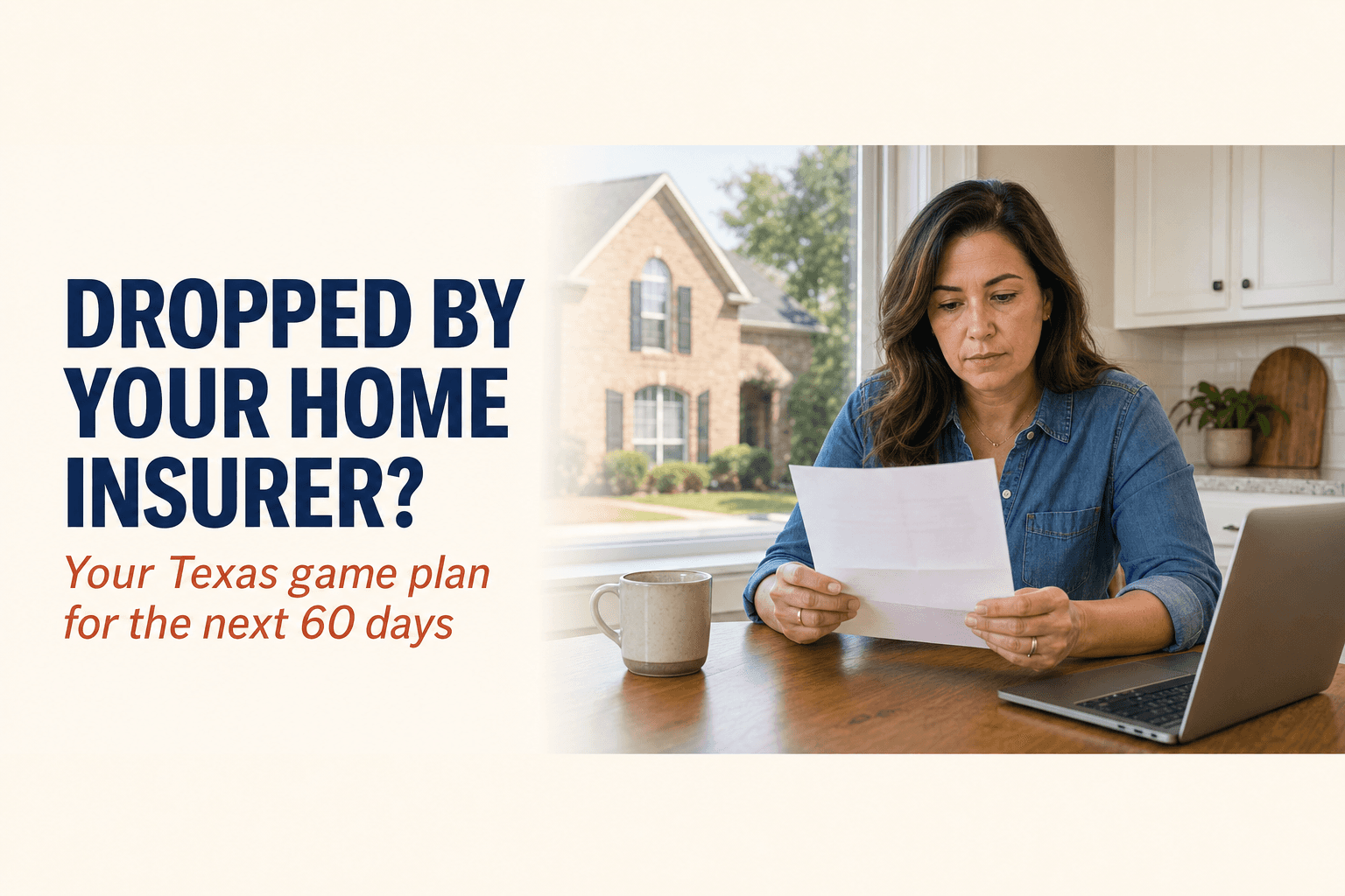 Dropped by Your Texas Home Insurer? What a Nonrenewal Notice Must Tell You and What to Do in the Next 60 Days