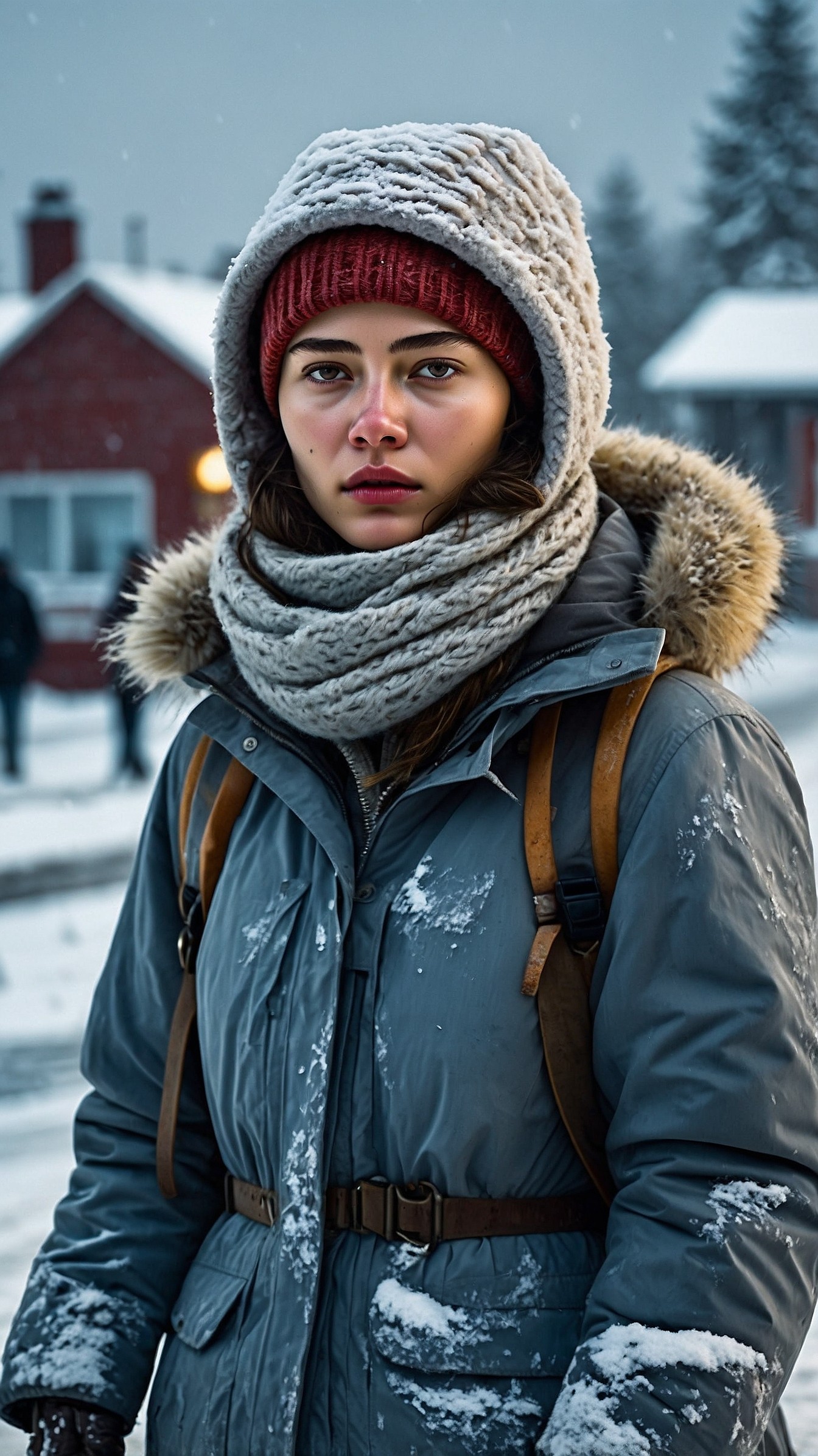 A fully AI-generated content creator with consistent identity, voice, and visual style across 40+ published episodes.