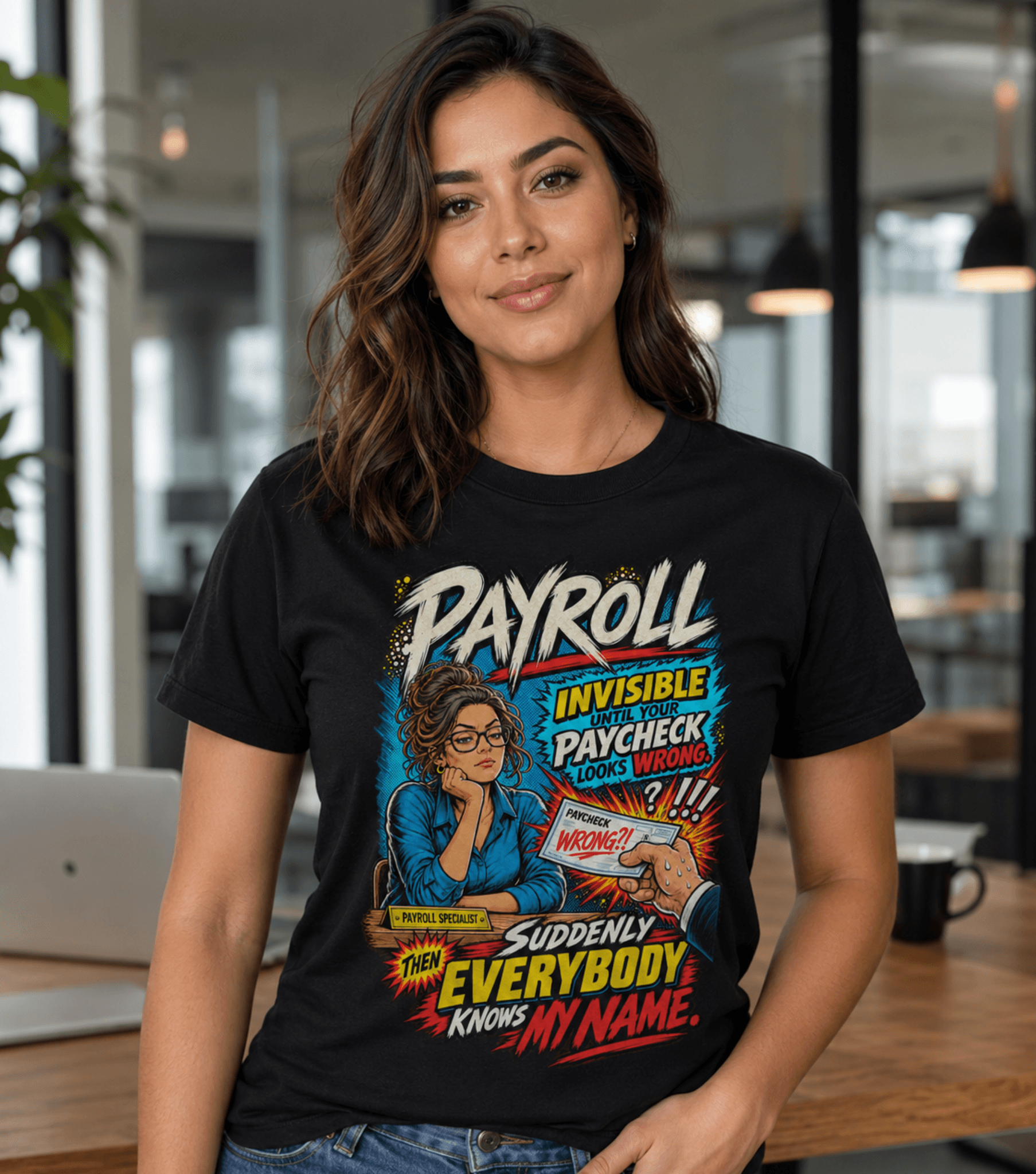 Payroll Invisible Paycheck Tee