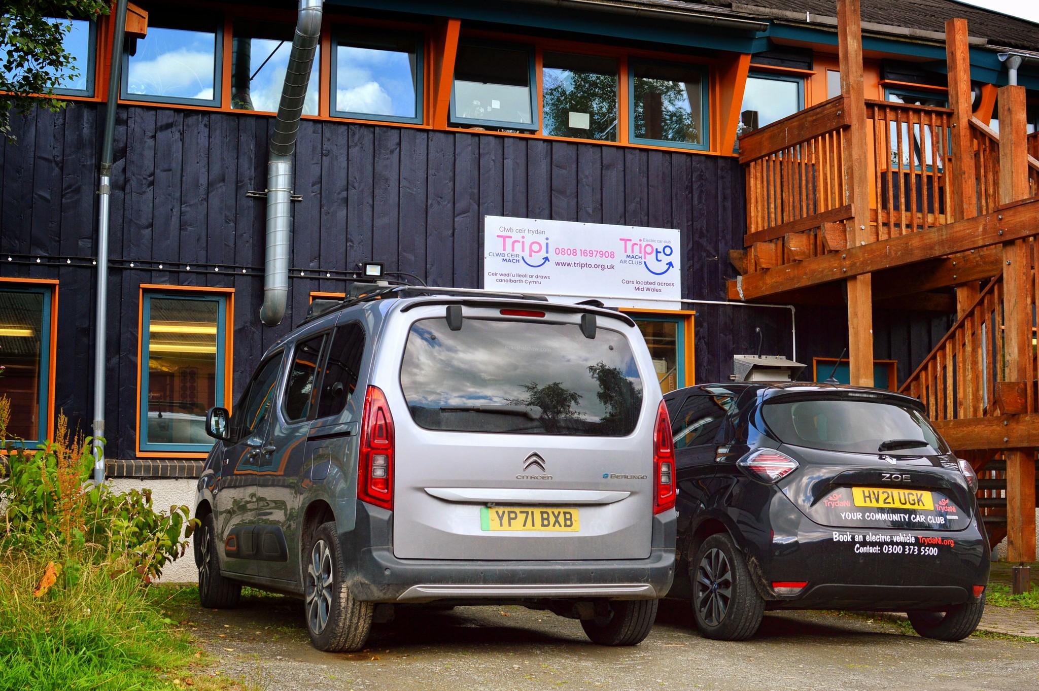 Citroen e-Berlingo in Machynlleth