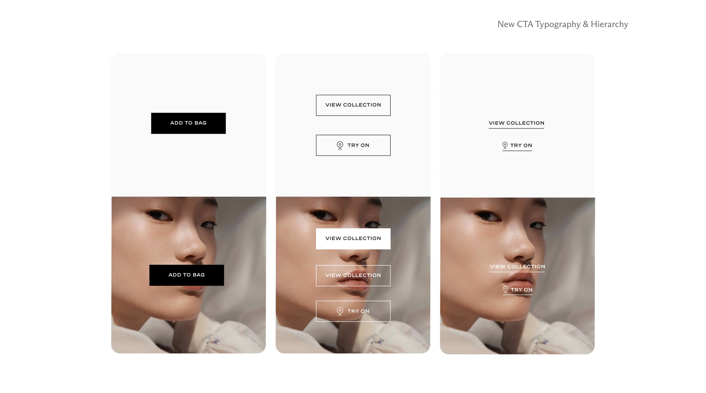 Mobile screens from the Chanel Haute Horlogerie website