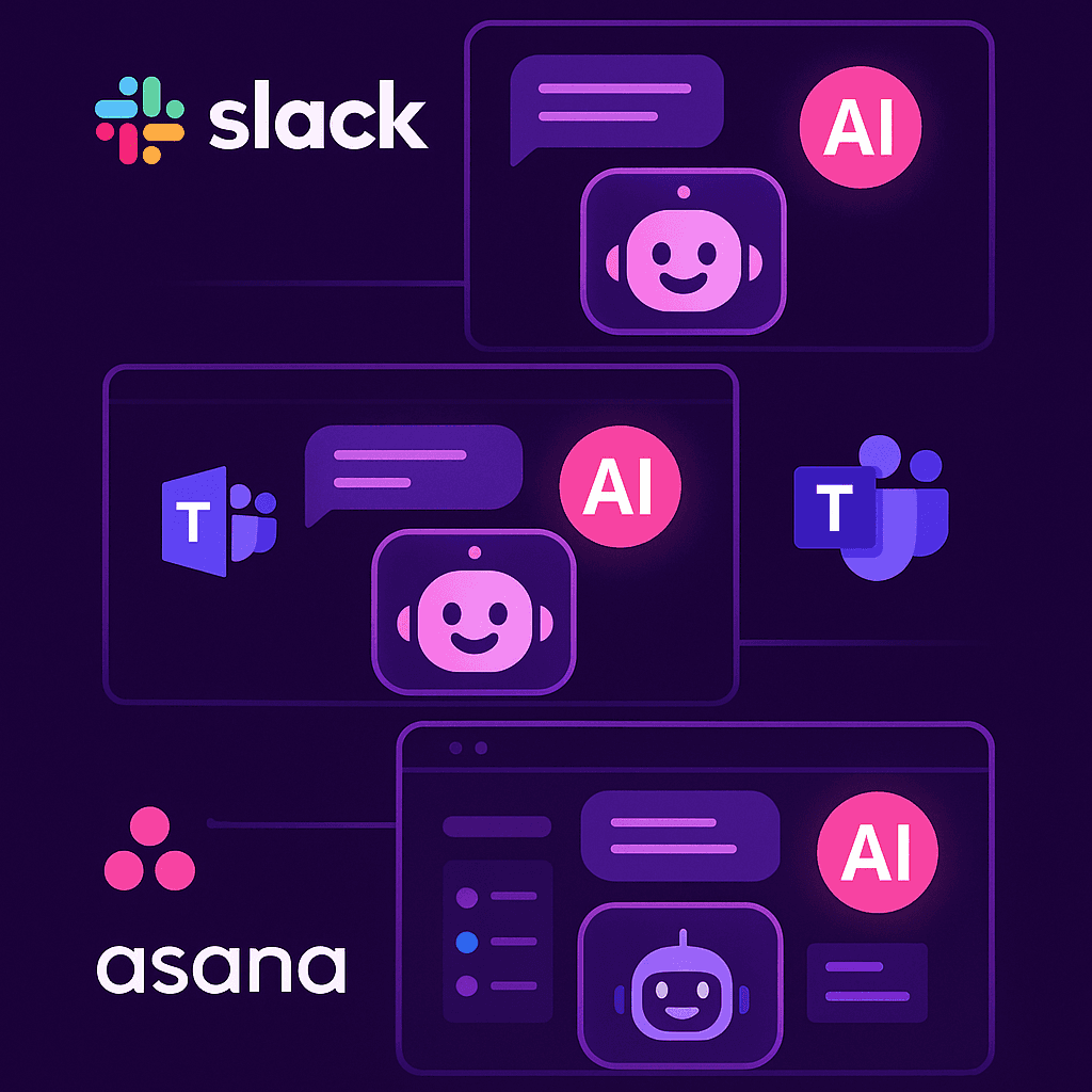 AI Agents in Slack, Teams, and Collaboration Tools