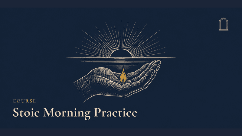 Course artwork for Stoic Morning Practice