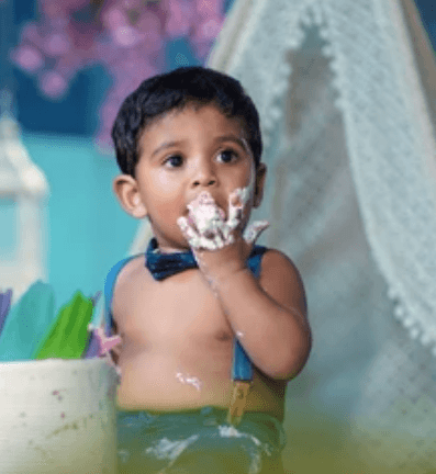 Twin towers illuminated against the night sky