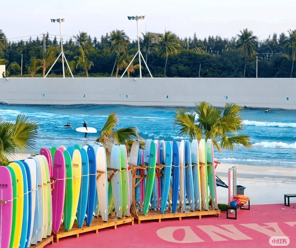 A man surfing