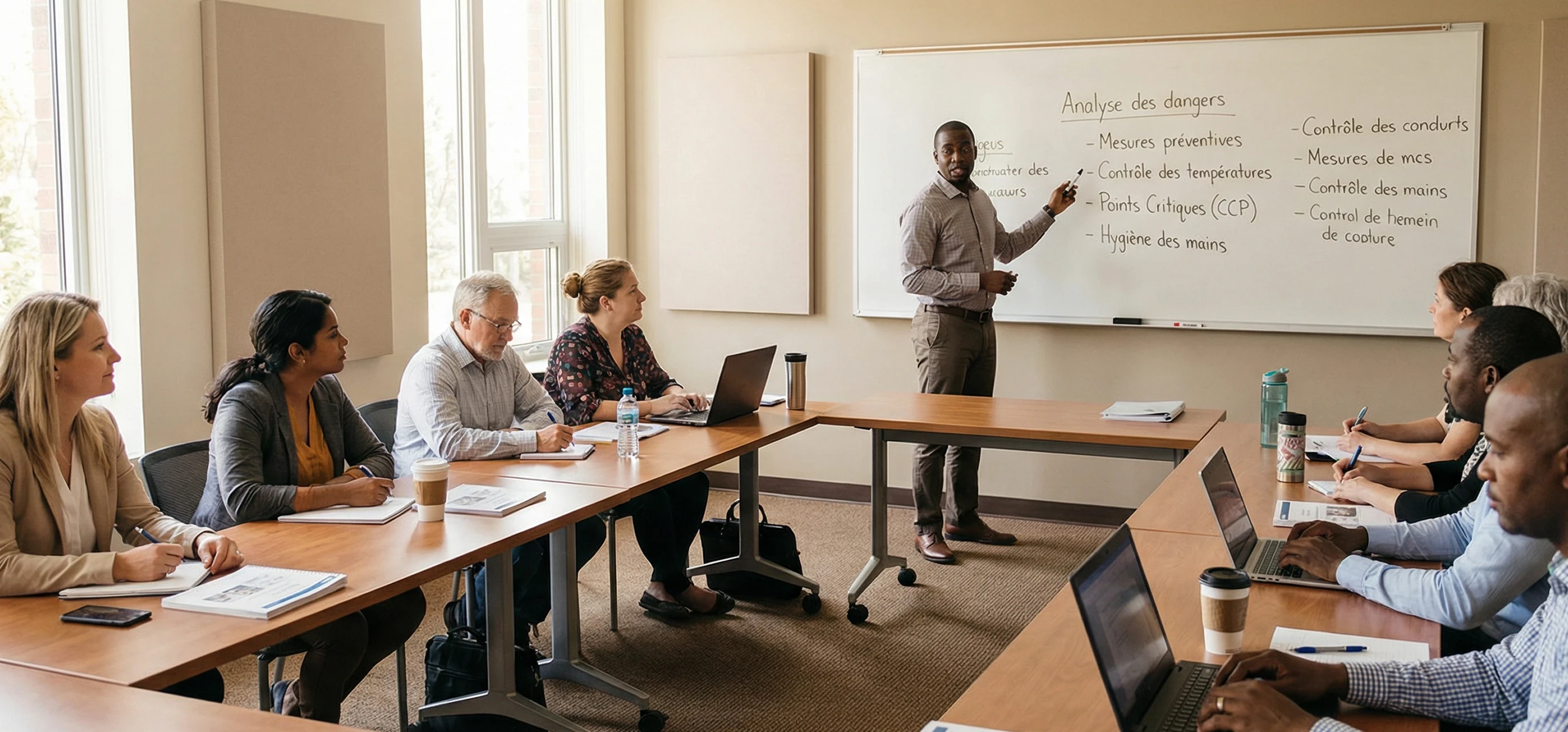 Cours d'apprentissage à l'HACCP