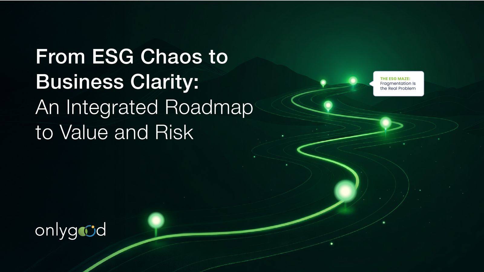 Diagram showing 600+ ESG frameworks converging into a unified core ESG dataset for future-ready sustainability reporting.