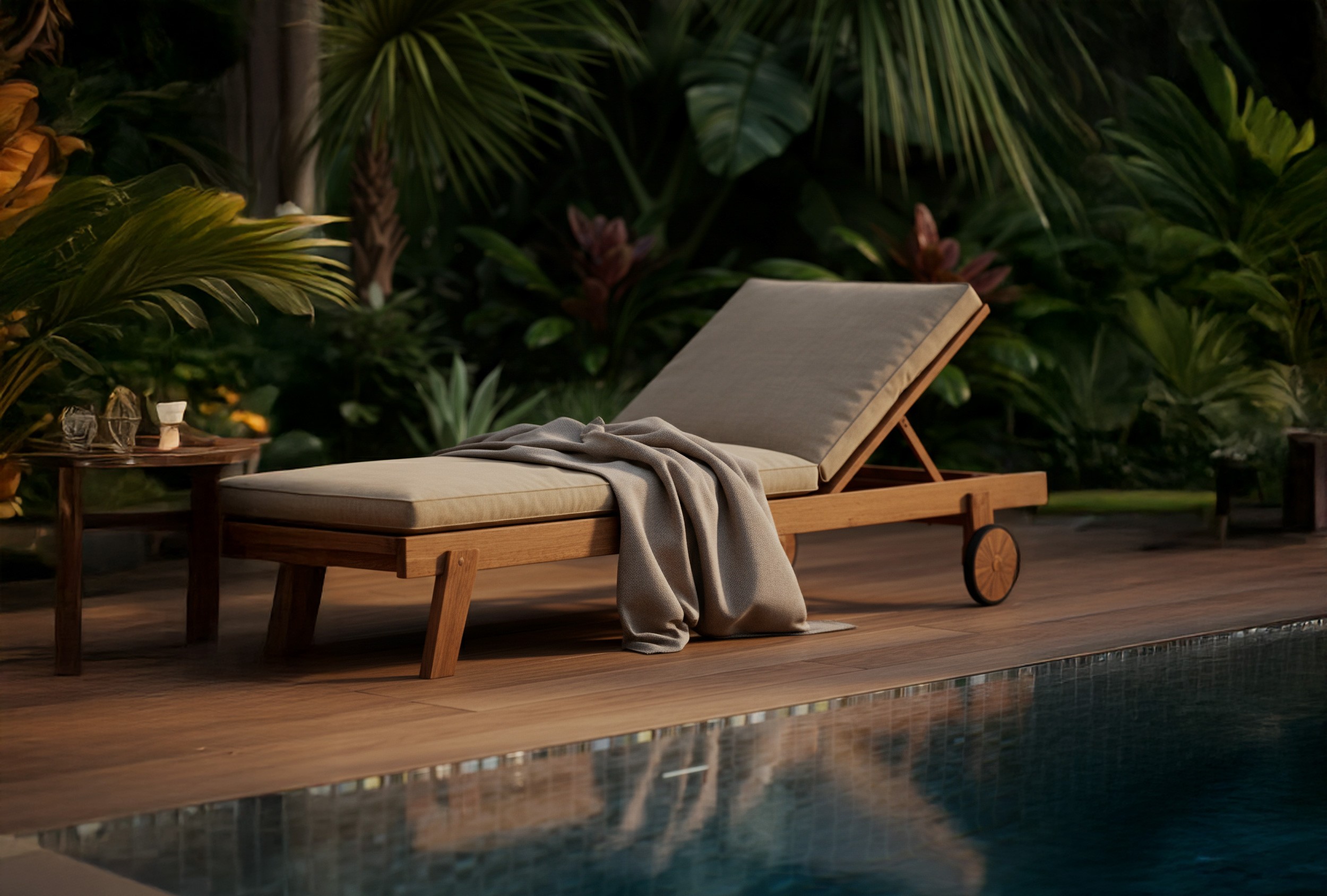 Architektonische Darstellung des Desa Pura Wohnprojekts auf Bali, eingebettet in die natürliche Umgebung.