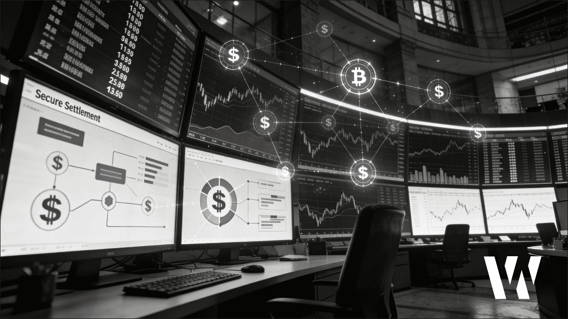 Nasdaq, Payward, and European tokenized securities settlement illustration