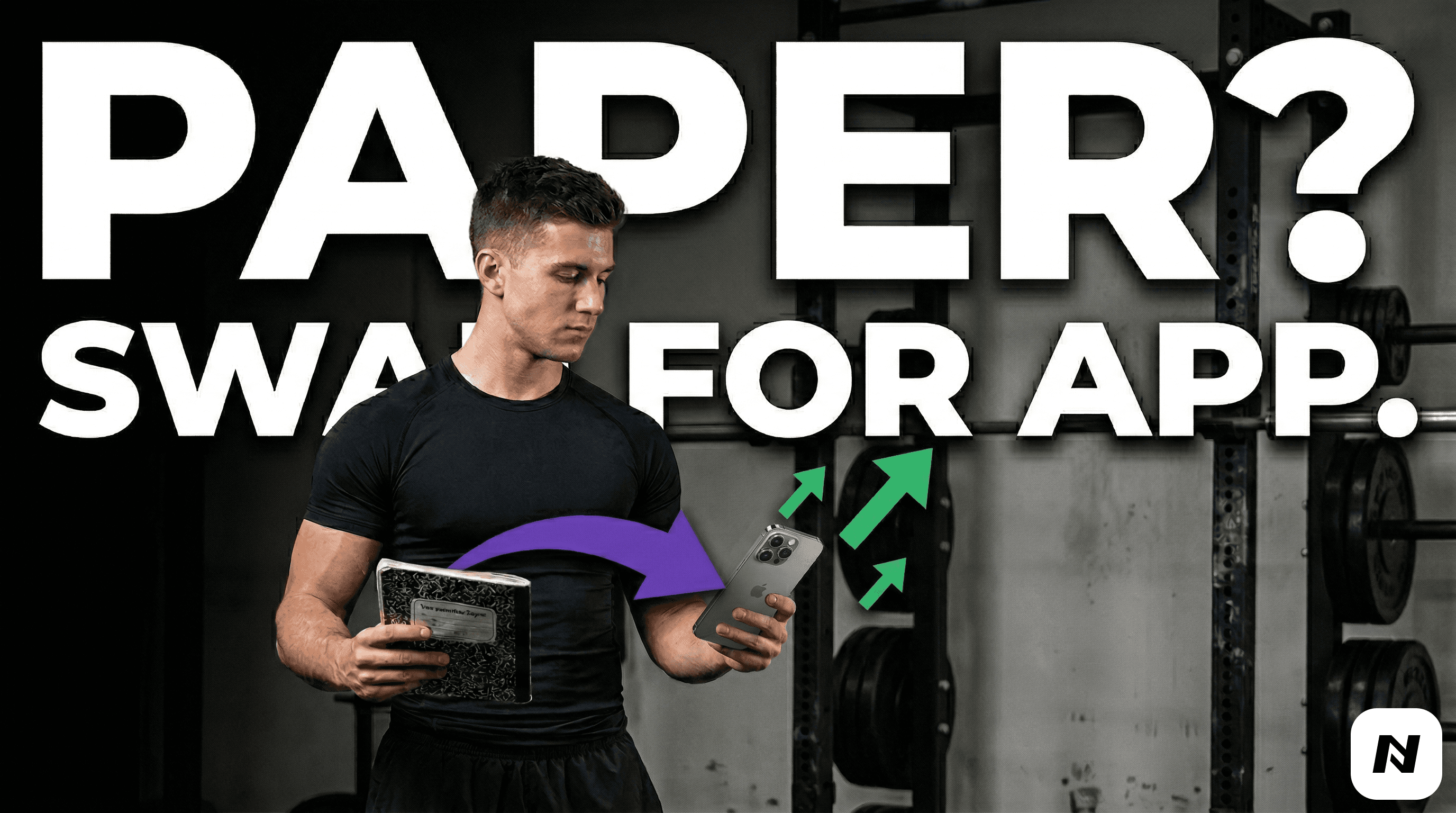 Swap paper for a workout App
