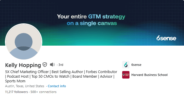 Marketing Spotlight: 6sense Marketing Strategy Leadership Presence Analysis