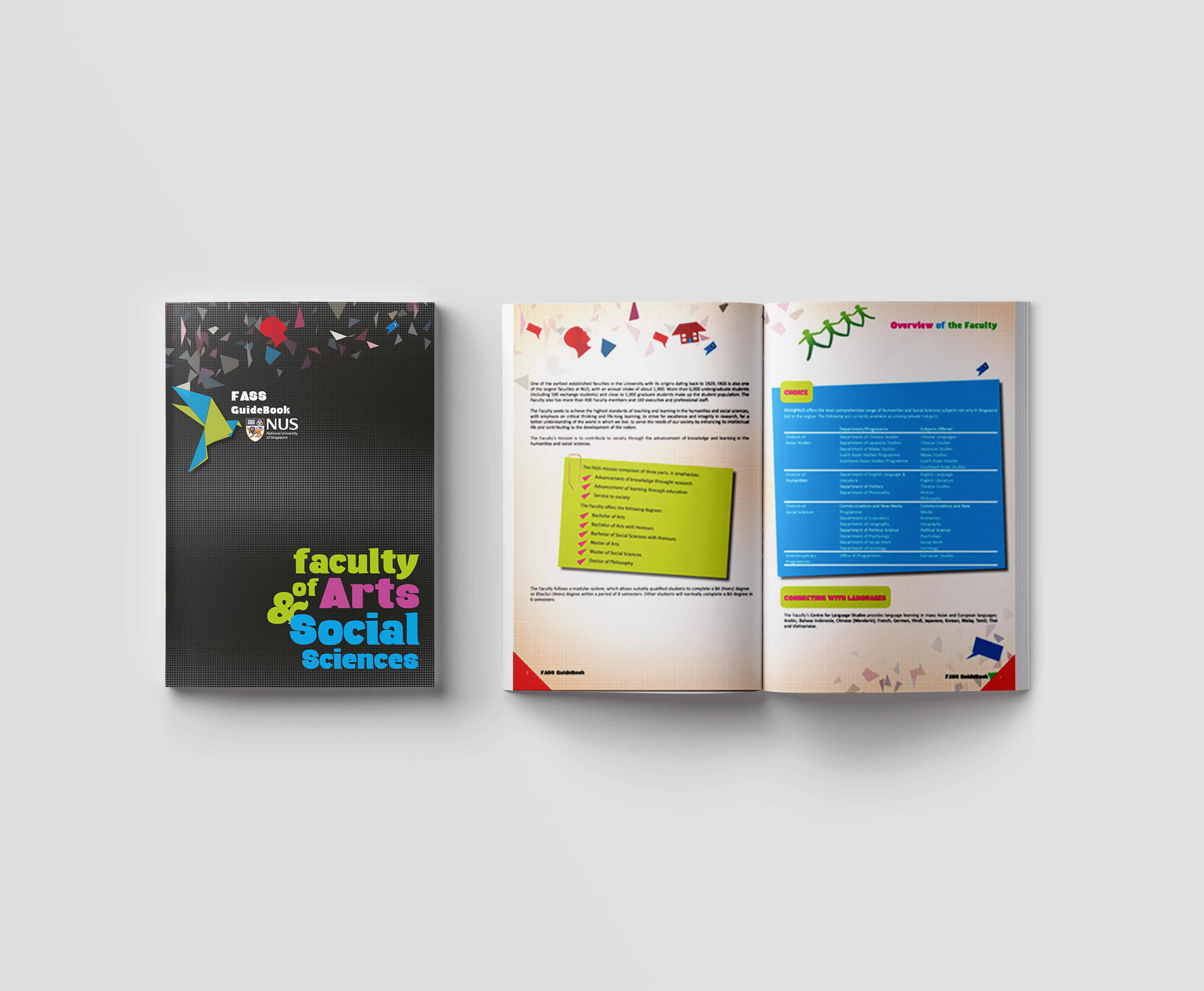 Image of Faculty of Arts & Socail Science Singapore Letterhead