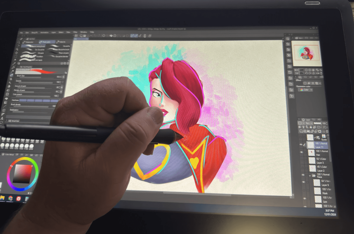 a building with persony windows