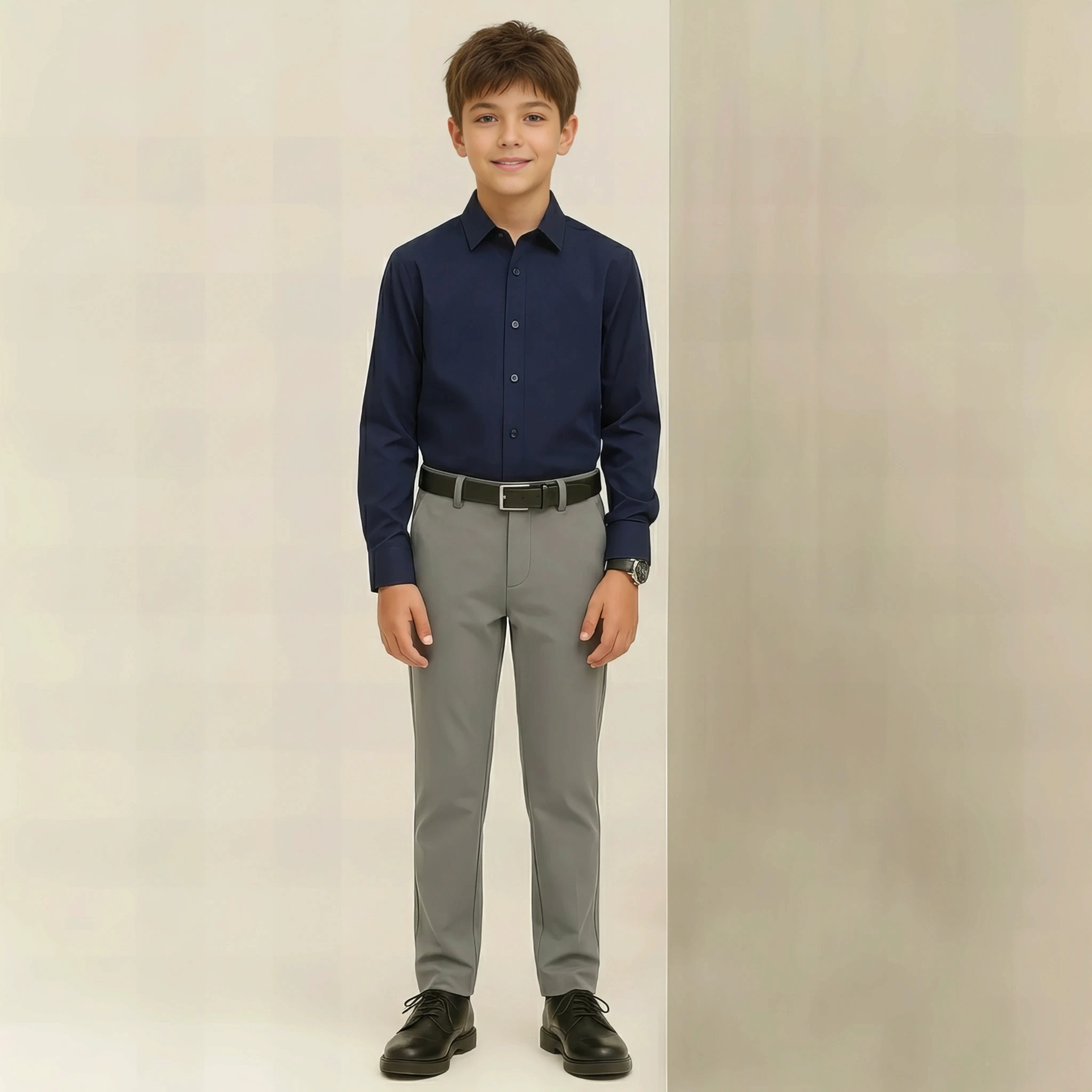 Tailord Calm Pants in Pebble Gray