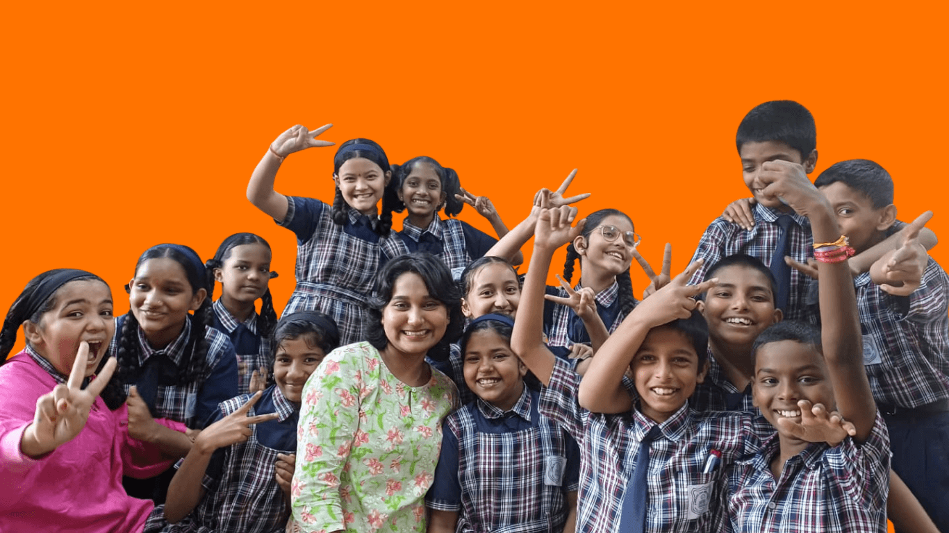 Image of children having fun with Fellows