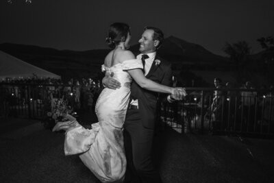 Andy and Amber Carbondale wedding photograph 13